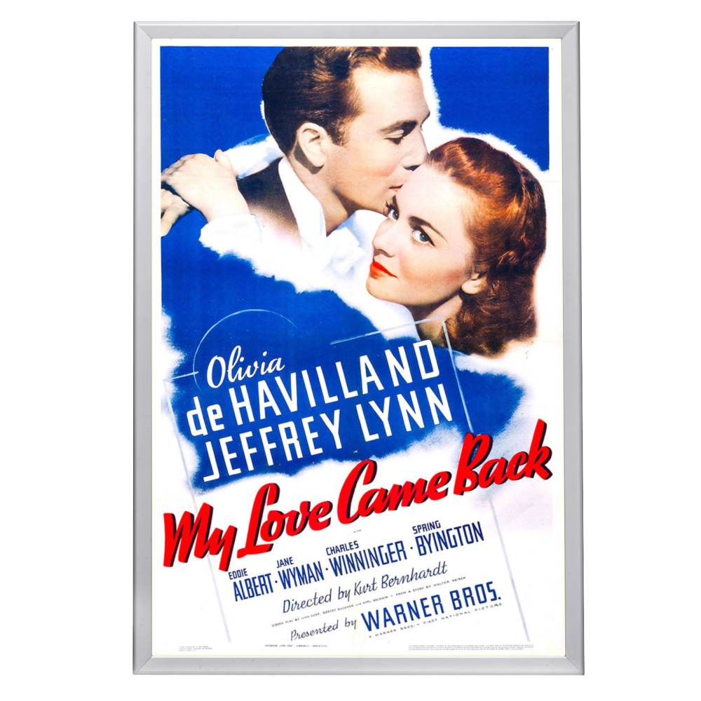 "My Love Came Back" (1940) Framed Movie Poster