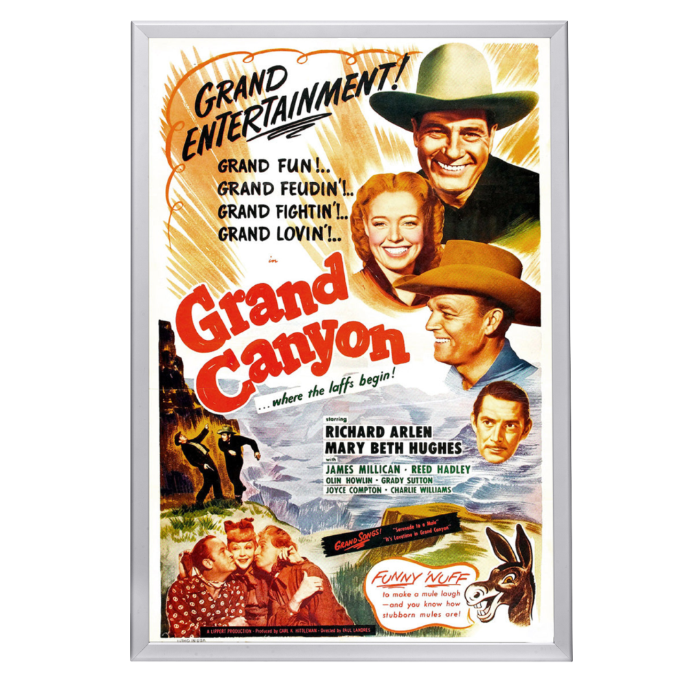 "Grand Canyon" (1949) Framed Movie Poster