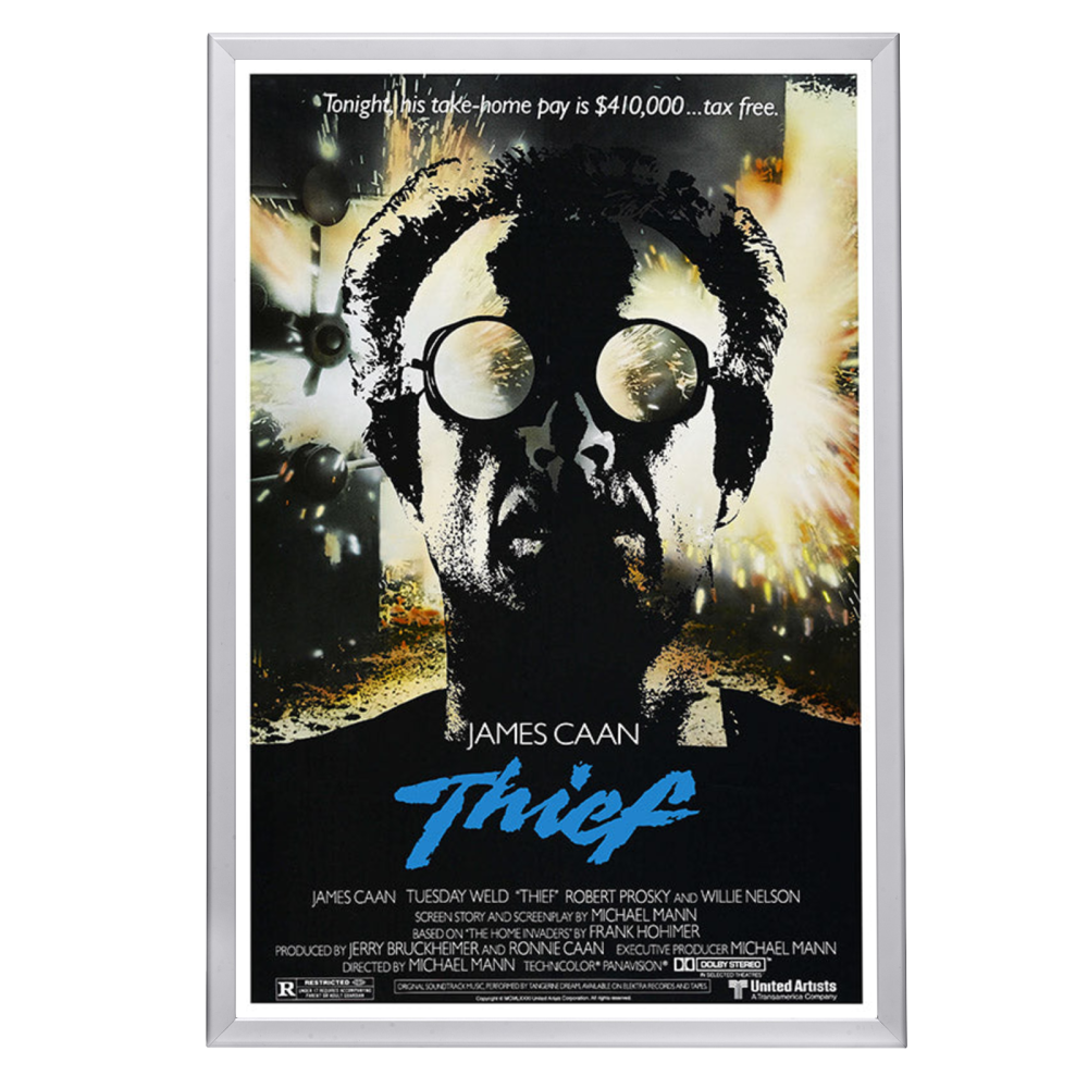 "Thief" (1981) Framed Movie Poster