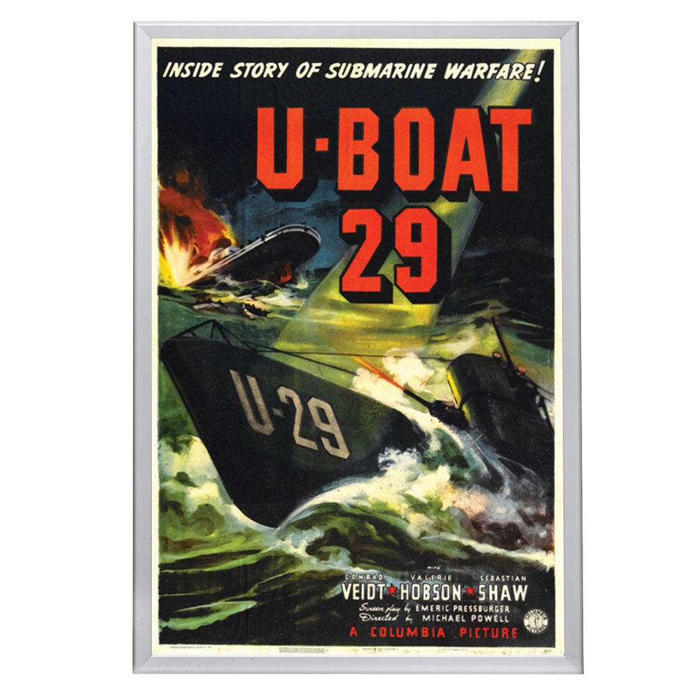 "U-Boat 29" (1939) Framed Movie Poster