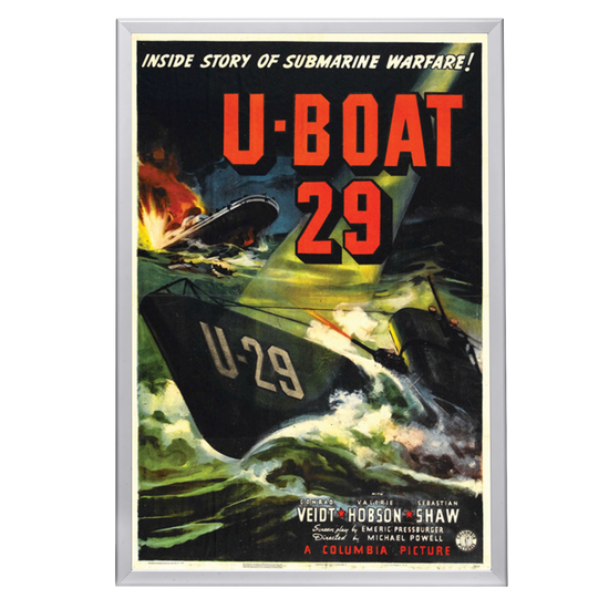 "U-Boat 29" (1939) Framed Movie Poster