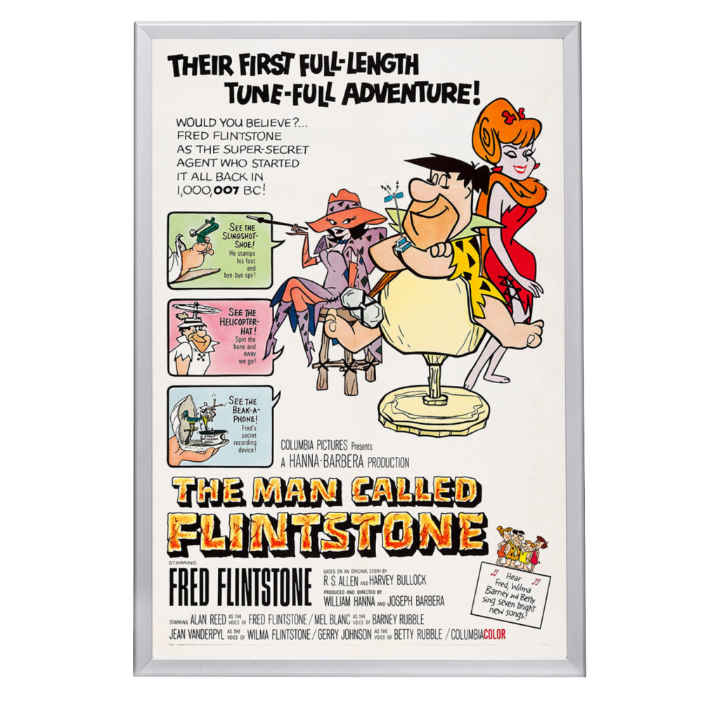"Man Called Flintstone" (1966) Framed Movie Poster