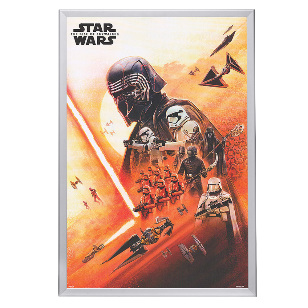 "Star Wars: Episode IX - Rise of Skywalker" (2019) Framed Movie Poster