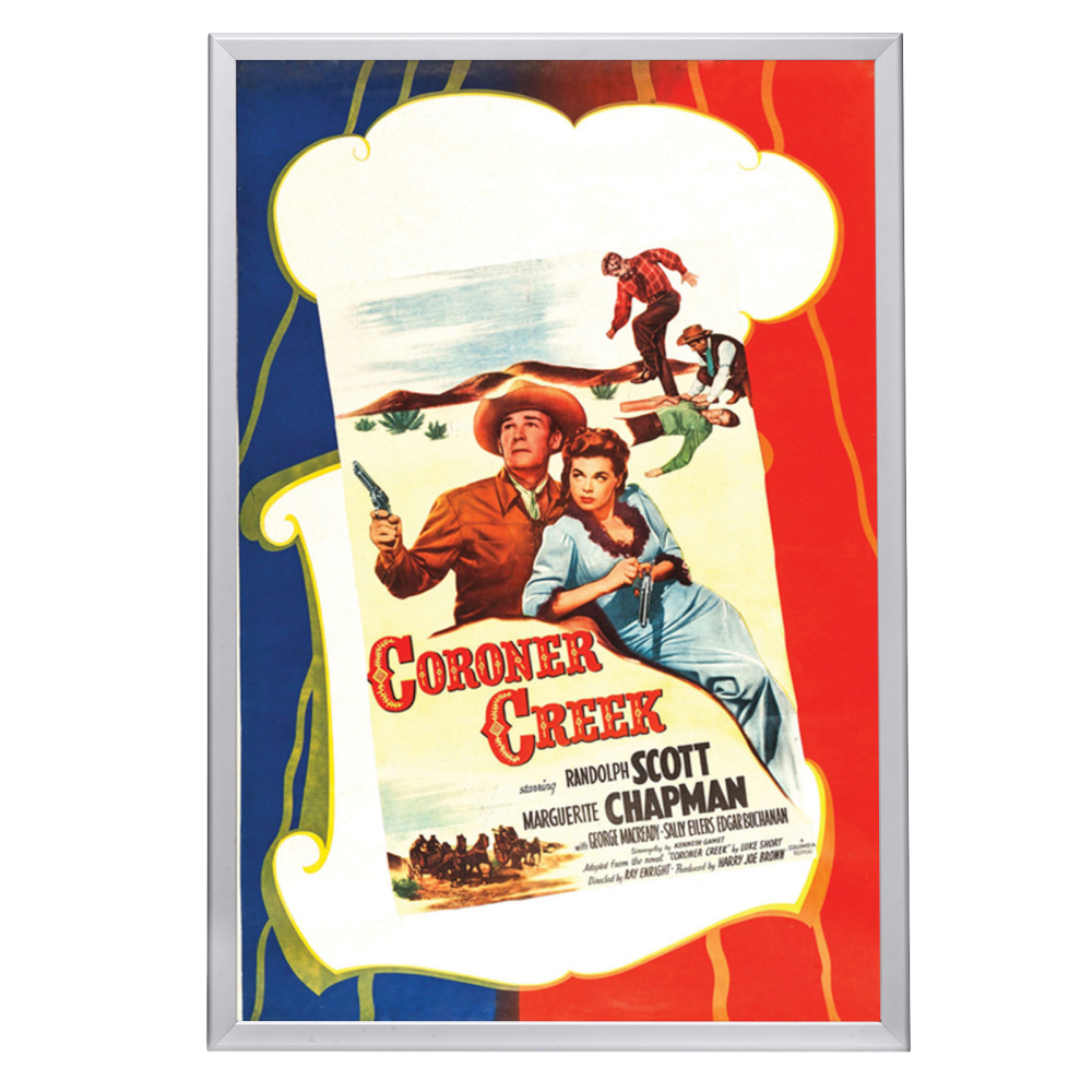 "Coroner Creek" (1948) Framed Movie Poster