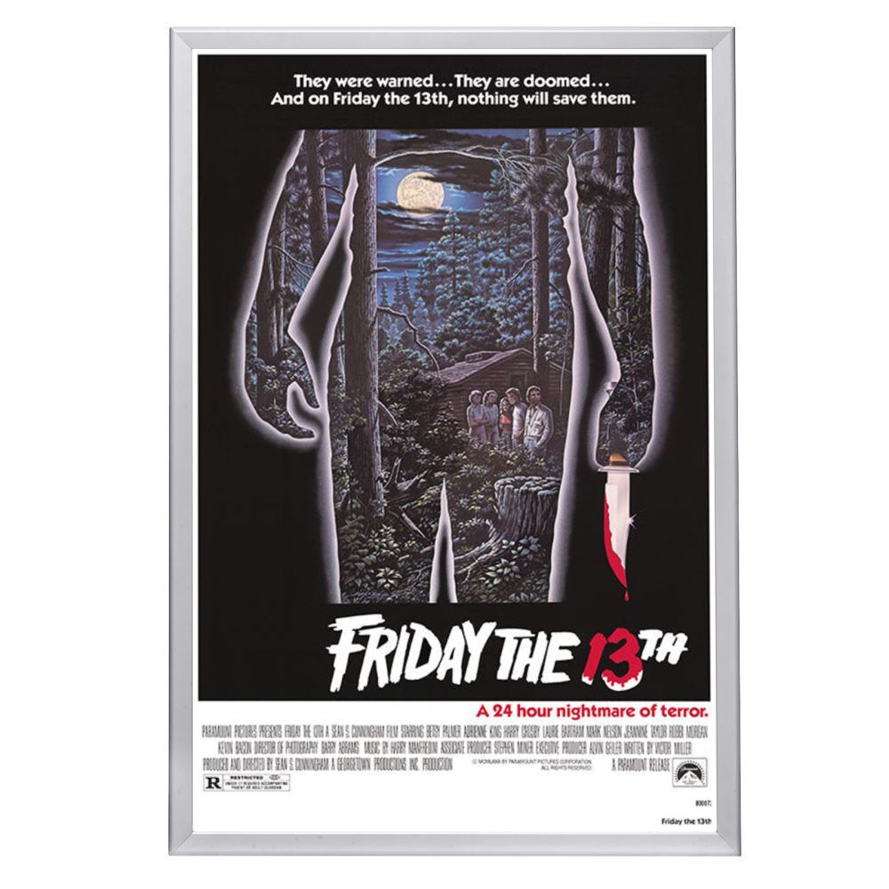 "Friday the 13th" (1980) Framed Movie Poster