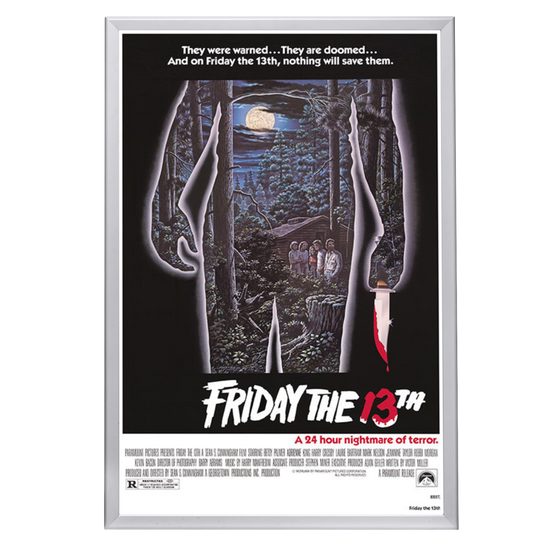 "Friday the 13th" (1980) Framed Movie Poster