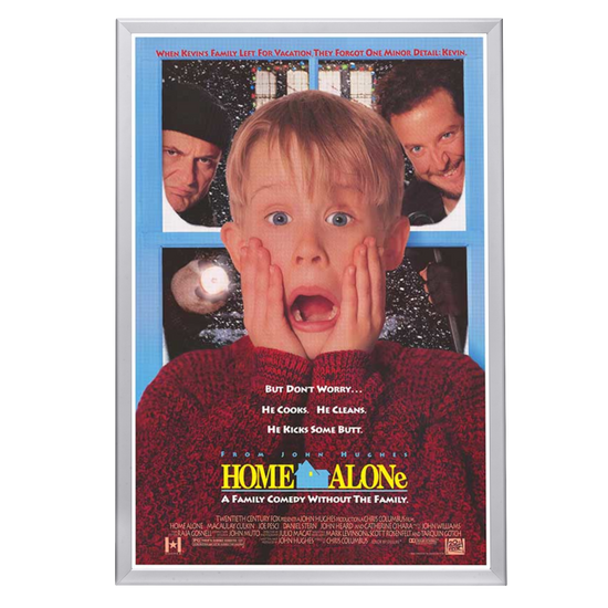 "Home Alone" (1990) Framed Movie Poster