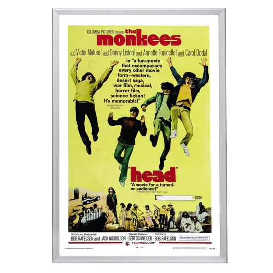 "Head" (1968) Framed Movie Poster