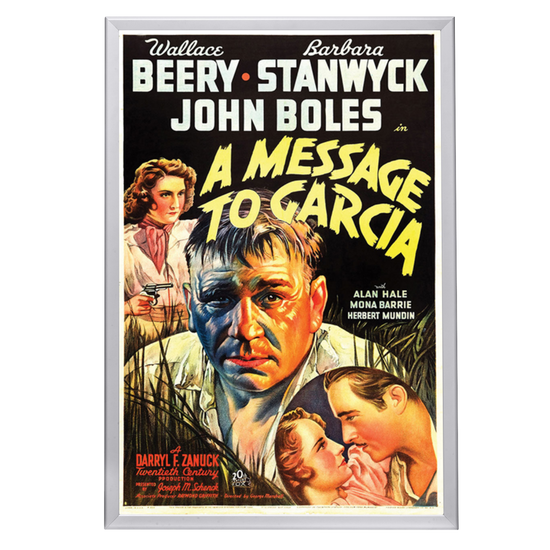 "Message To Garcia" (1936) Framed Movie Poster