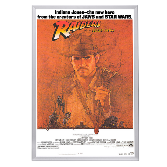 "Raiders of the Lost Ark" (1981) Framed Movie Poster