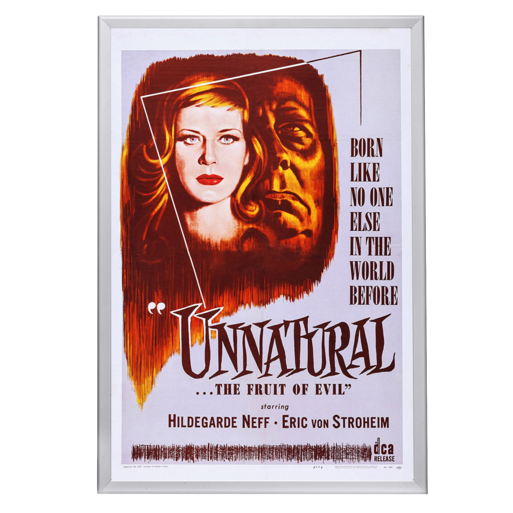 "Unnatural" (1952) Framed Movie Poster