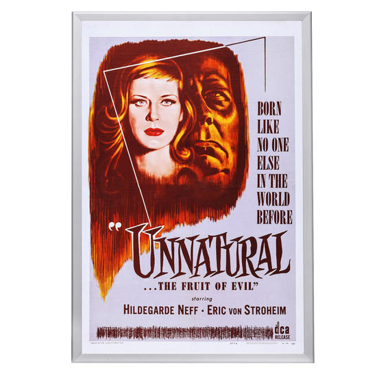 "Unnatural" (1952) Framed Movie Poster