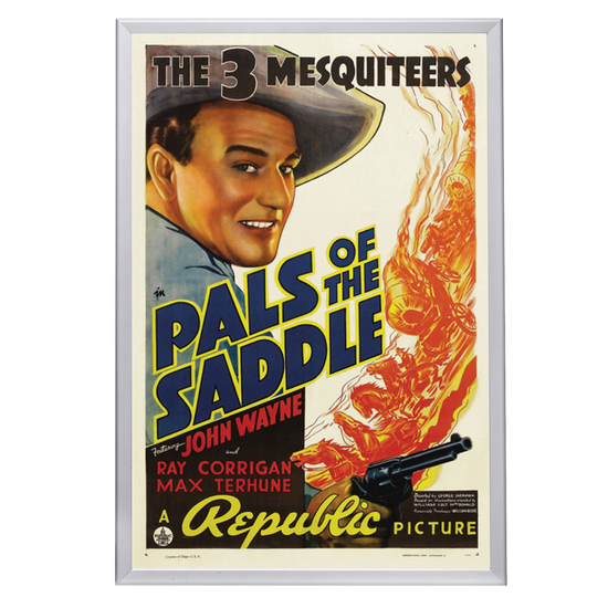 "Pals Of The Saddle" (1938) Framed Movie Poster