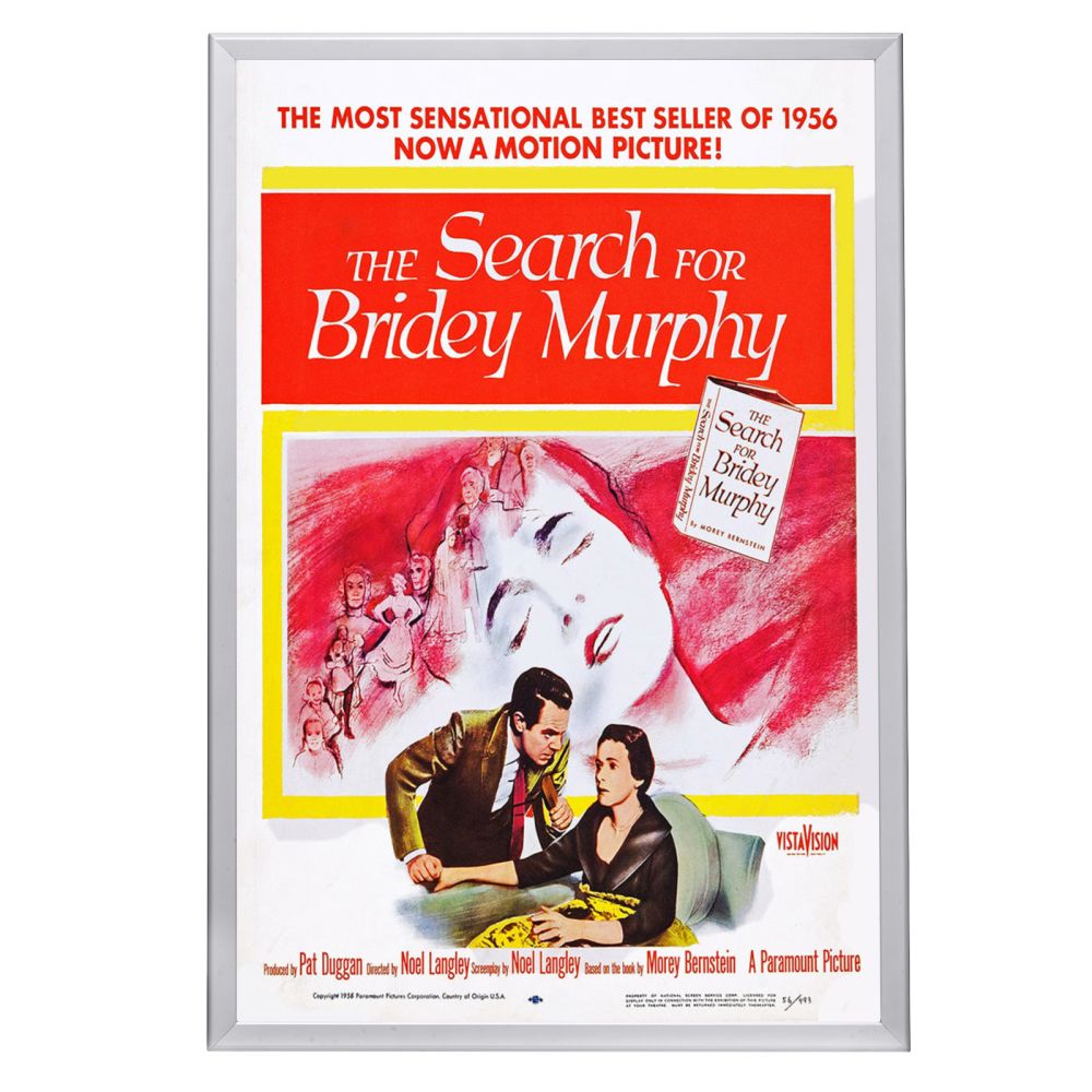 "Search For Bridey Murphy" (1956) Framed Movie Poster