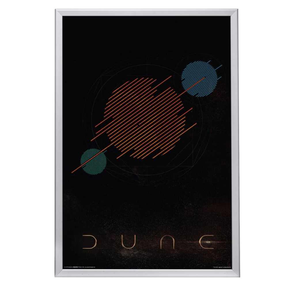 "Dune" (2021) Framed Movie Poster