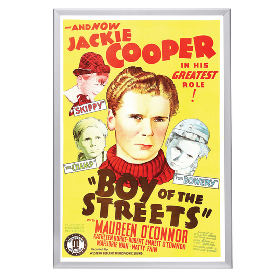 "Boy Of The Streets" (1938) Framed Movie Poster