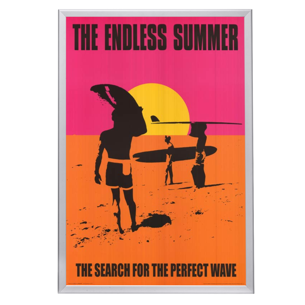 "Endless Summer" (1967) Framed Movie Poster