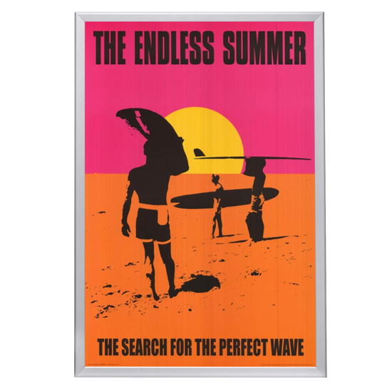 "Endless Summer" (1967) Framed Movie Poster