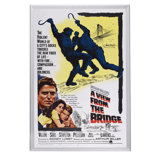 "View From The Bridge" (1961) Framed Movie Poster