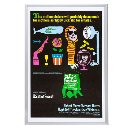 "Oh Dad Poor Dad" (1967) Framed Movie Poster