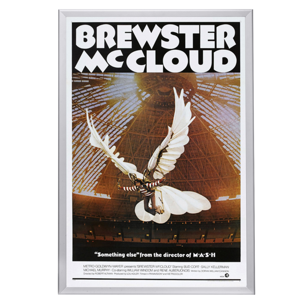 "Brewster Mccloud" (1971) Framed Movie Poster