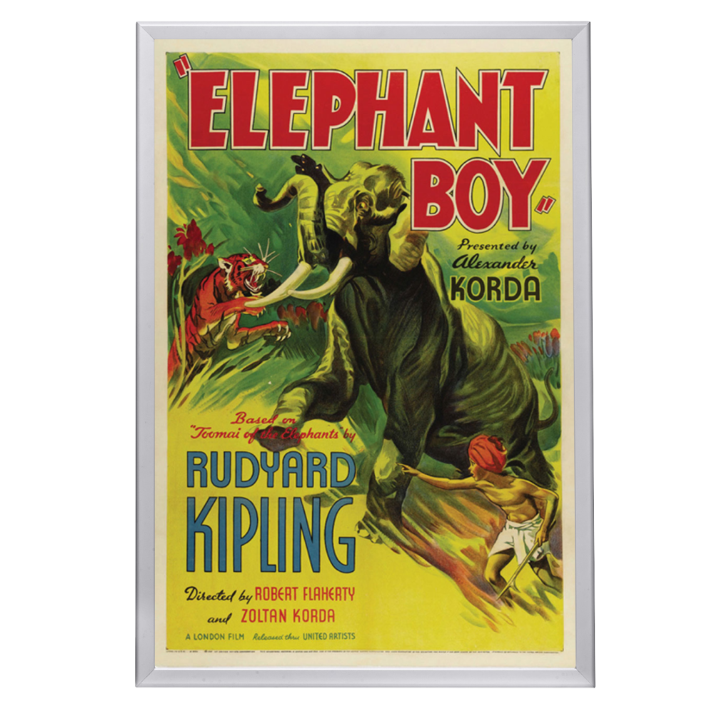 "Elephant Boy" (1937) Framed Movie Poster