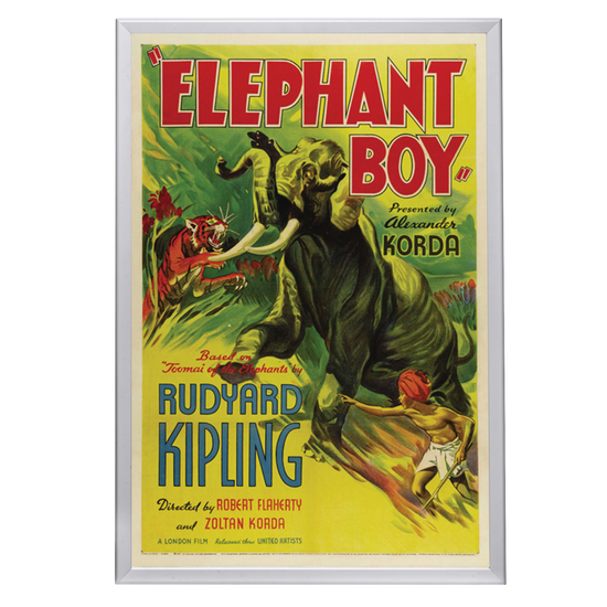 "Elephant Boy" (1937) Framed Movie Poster