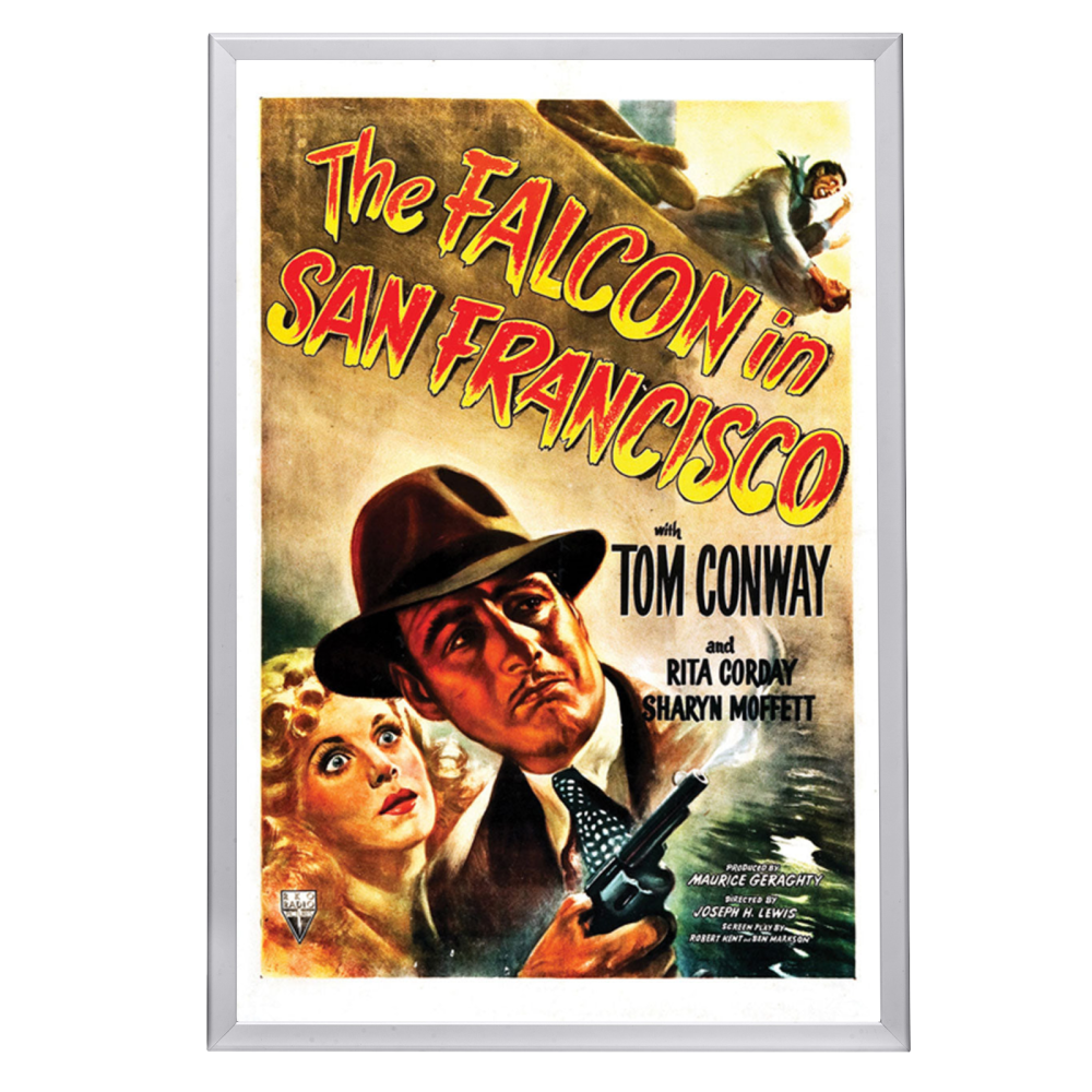 "Falcon In San Francisco" (1945) Framed Movie Poster
