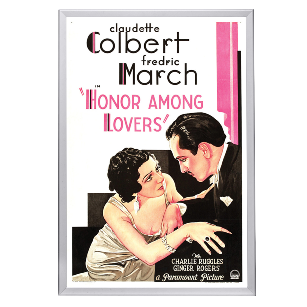 "Honor Among Lovers" (1931) Framed Movie Poster