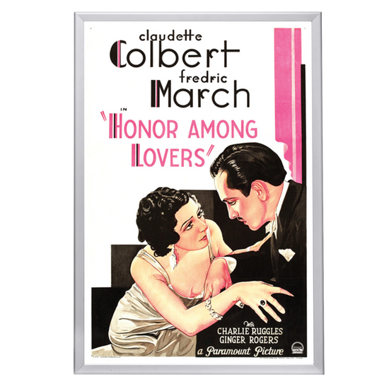 "Honor Among Lovers" (1931) Framed Movie Poster