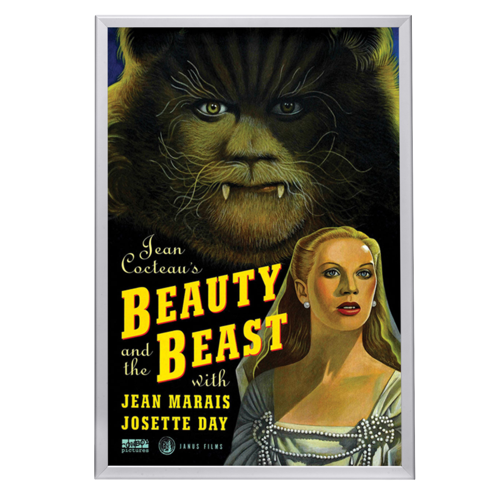 "Beauty And The Beast" (1946) Framed Movie Poster