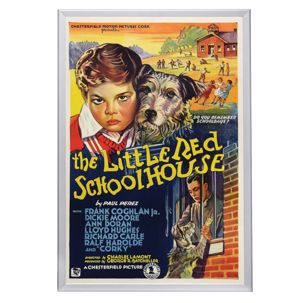 "Little Red Schoolhouse" (1936) Framed Movie Poster