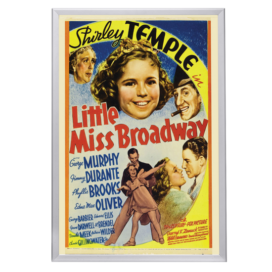 "Little Miss Broadway" (1938) Framed Movie Poster