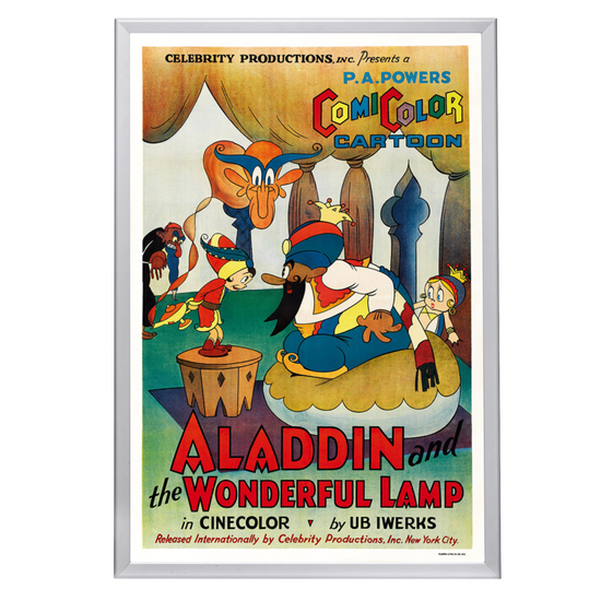 "Aladdin And The Wonderful Lamp" (1934) Framed Movie Poster