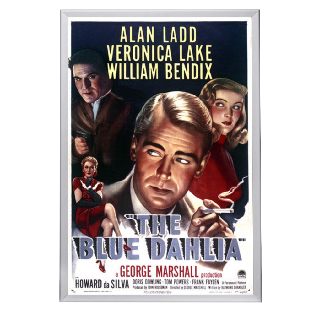 "Blue Dahlia" (1946) Framed Movie Poster