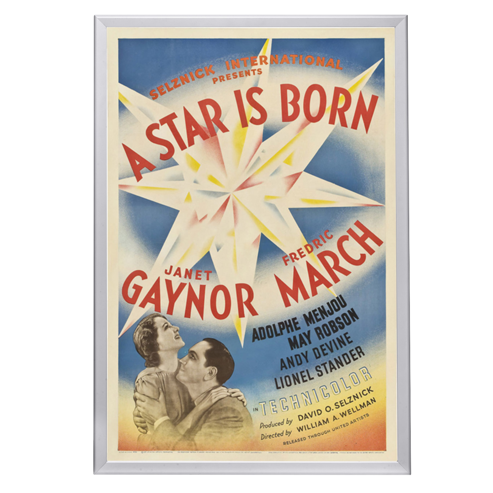 "Star Is Born" (1937) Framed Movie Poster