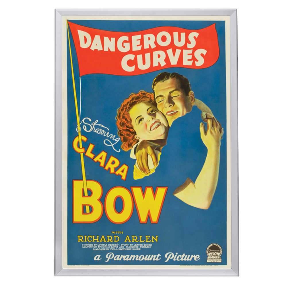 "Dangerous Curves" (1929) Framed Movie Poster