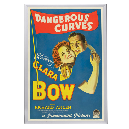 "Dangerous Curves" (1929) Framed Movie Poster