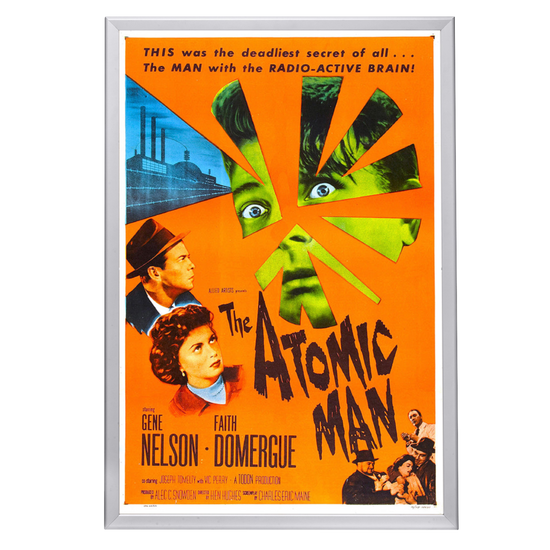 "Atomic Man" (1955) Framed Movie Poster