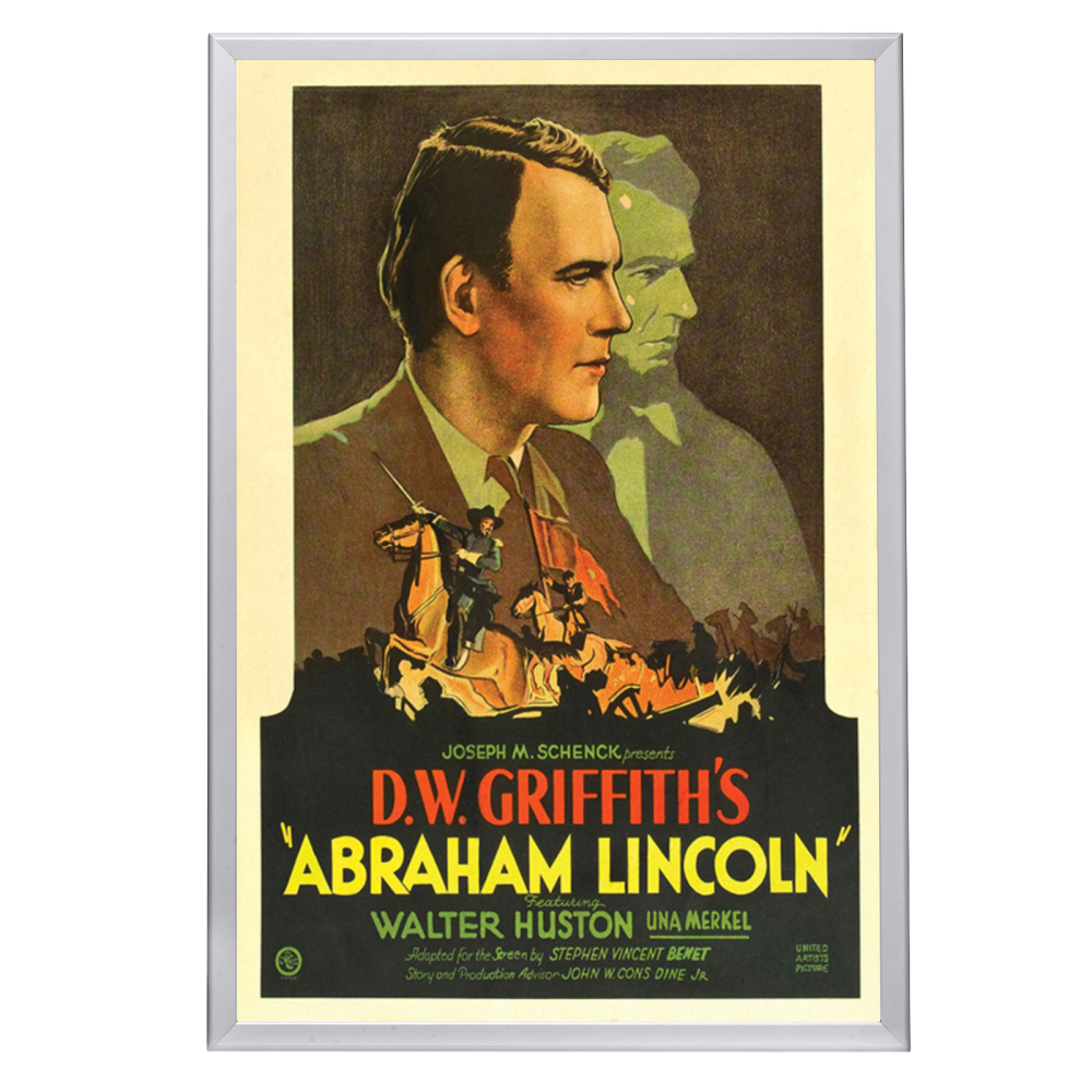 "Abraham Lincoln" (1930) Framed Movie Poster