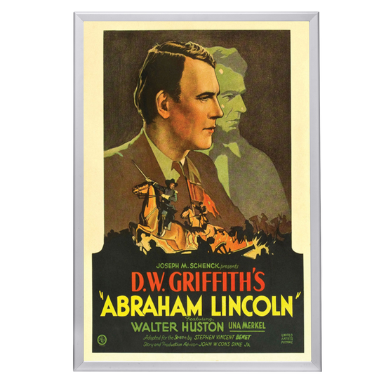 "Abraham Lincoln" (1930) Framed Movie Poster