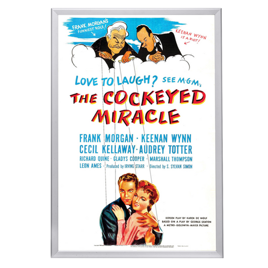 "Cockeyed Miracle" (1946) Framed Movie Poster