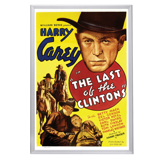 "Last Of The Clintons" (1935) Framed Movie Poster