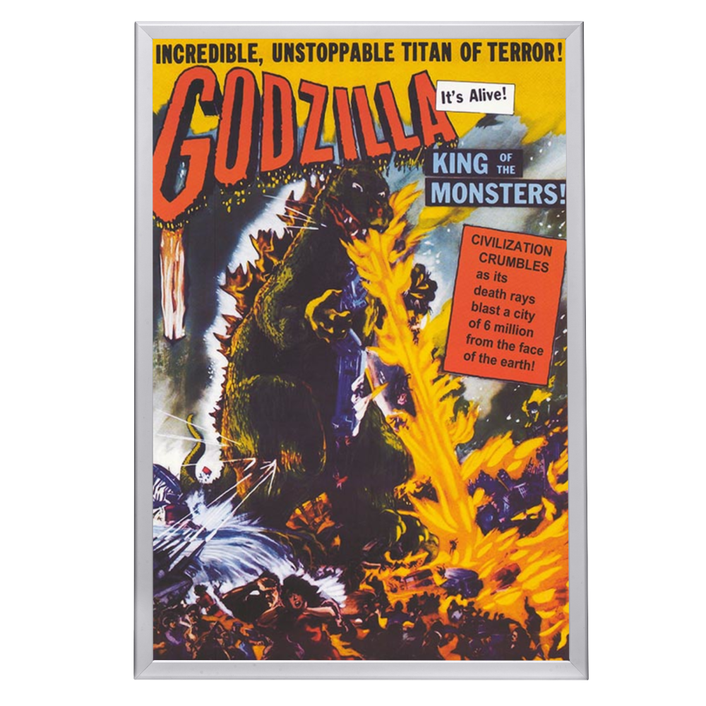 "Godzilla, King of the Monsters" (1995) Framed Movie Poster