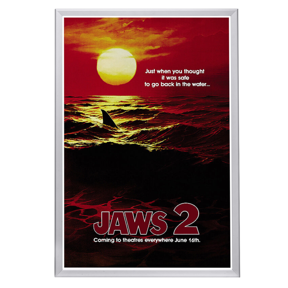 "Jaws 2" (1978) Framed Movie Poster