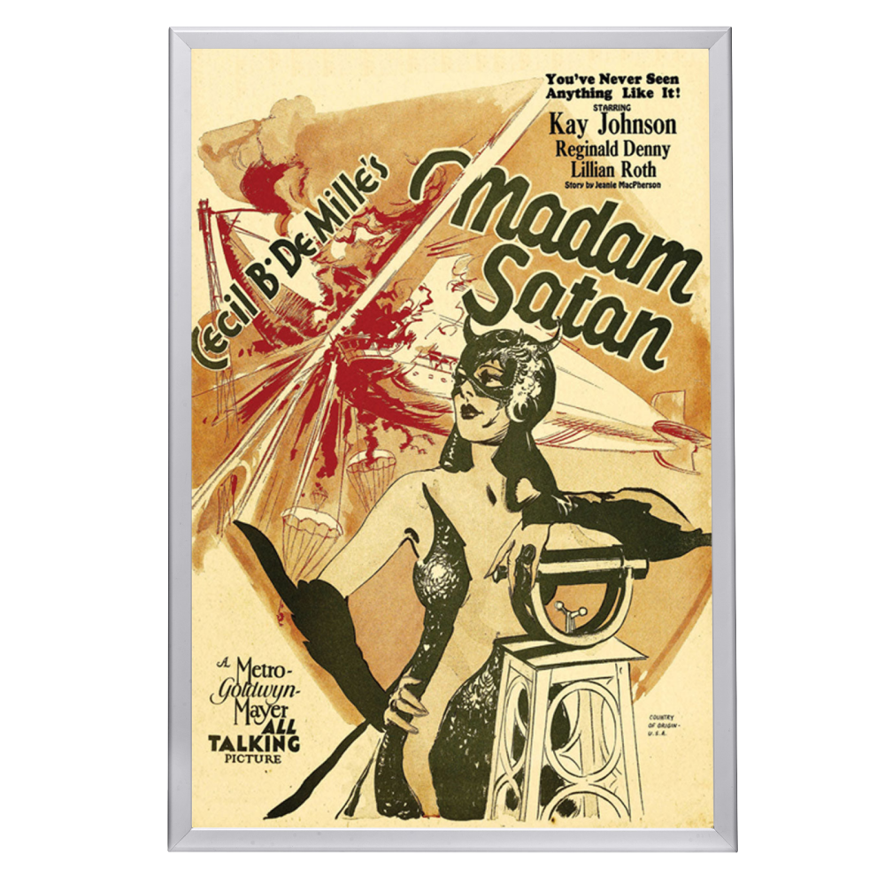 "Madam Satan" (1930) Framed Movie Poster