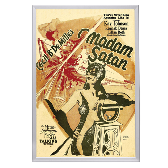 "Madam Satan" (1930) Framed Movie Poster