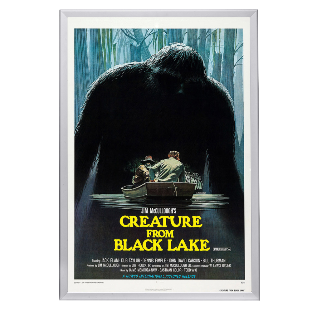 "Creature From Black Lake" (1976) Framed Movie Poster