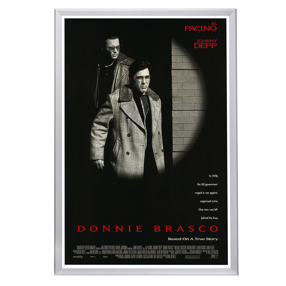 "Donnie Brasco" (1997) Framed Movie Poster