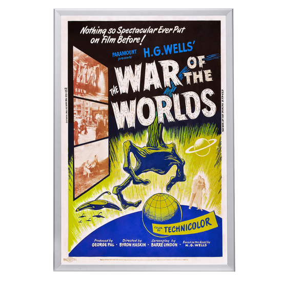 "War Of The Worlds" (1953) Framed Movie Poster